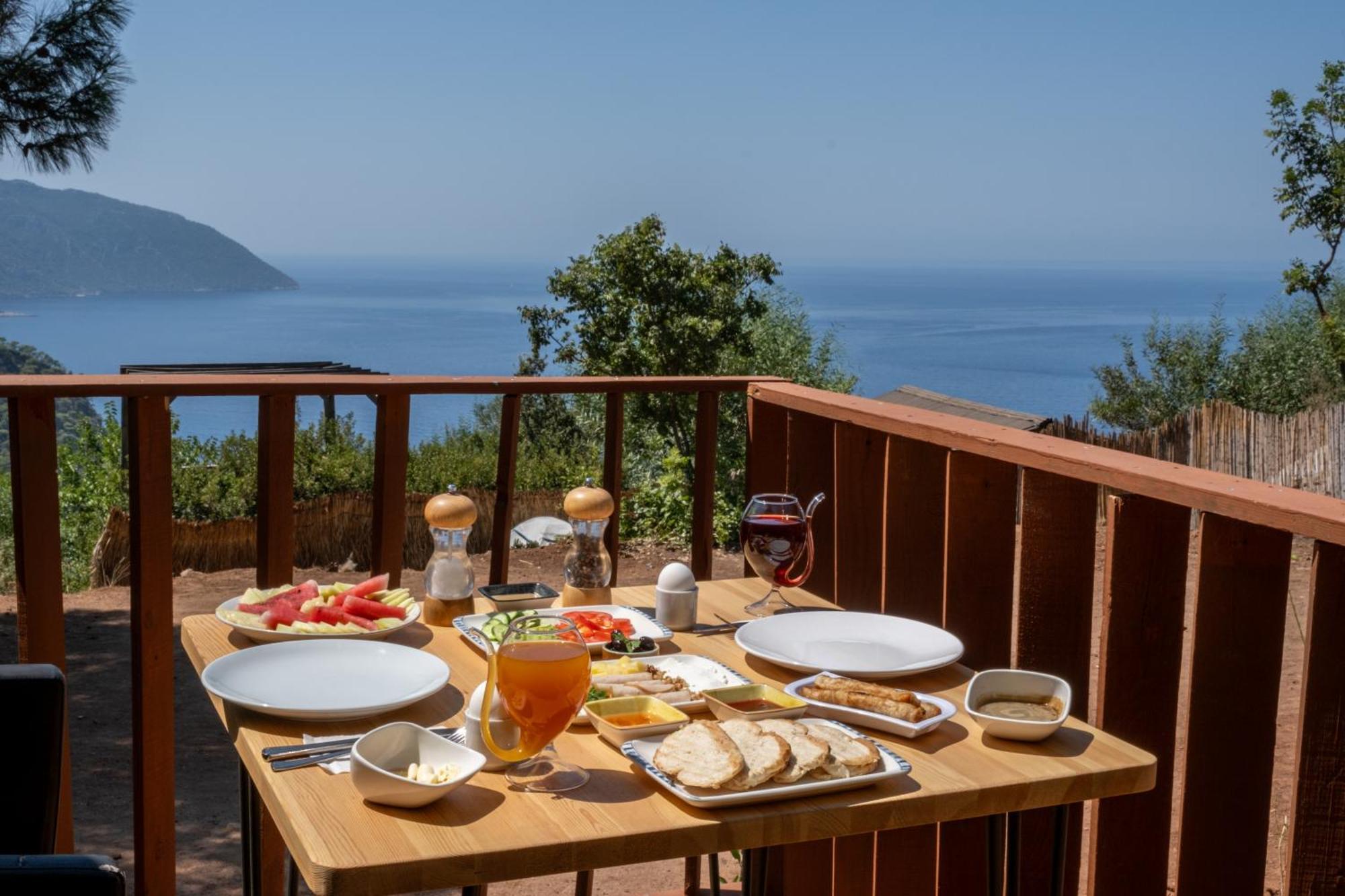 Hotel Goat Bungalow And Camping Faralya Exterior foto